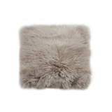 Long Wool Square Sheepskin Cushion, Natural Sheepskin Seat Plates/Chair Pads Cozy and Stylish