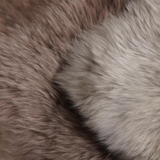 Long Wool Square Sheepskin Cushion, Natural Sheepskin Seat Plates/Chair Pads Cozy and Stylish