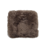 Long Wool Square Sheepskin Cushion, Natural Sheepskin Seat Plates/Chair Pads Cozy and Stylish