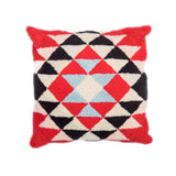 Sheepskin Pillow Custom pattern in living room
