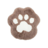 Sheepskin Cushion-Bear paw pattern
