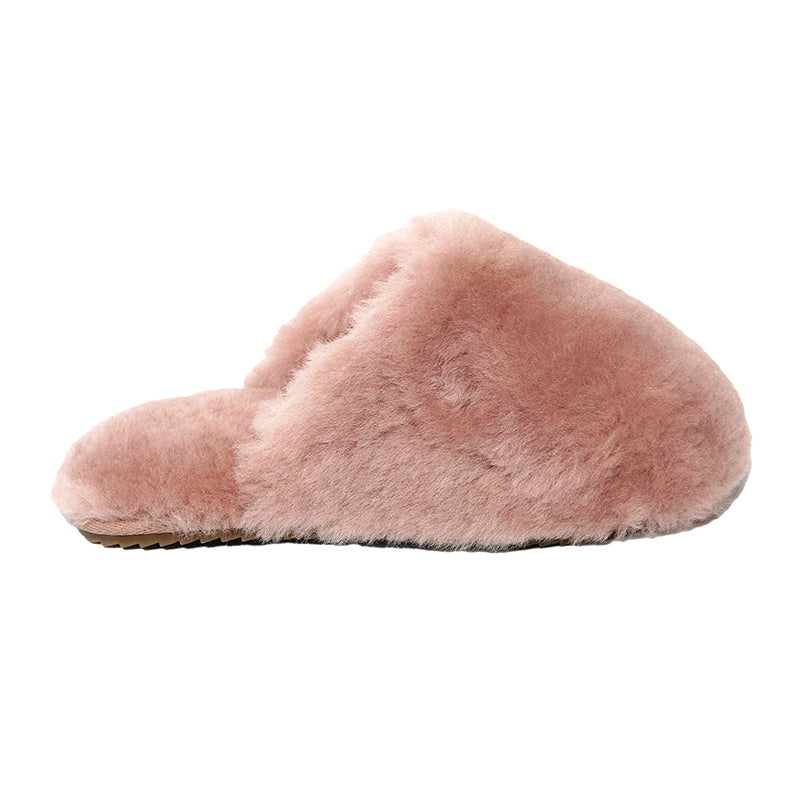 12 Wholesale Womens Sliders Plush House Slippers Flat Sandals Fuzzy Open  Toe Slippers In Black - at - wholesalesockdeals.com