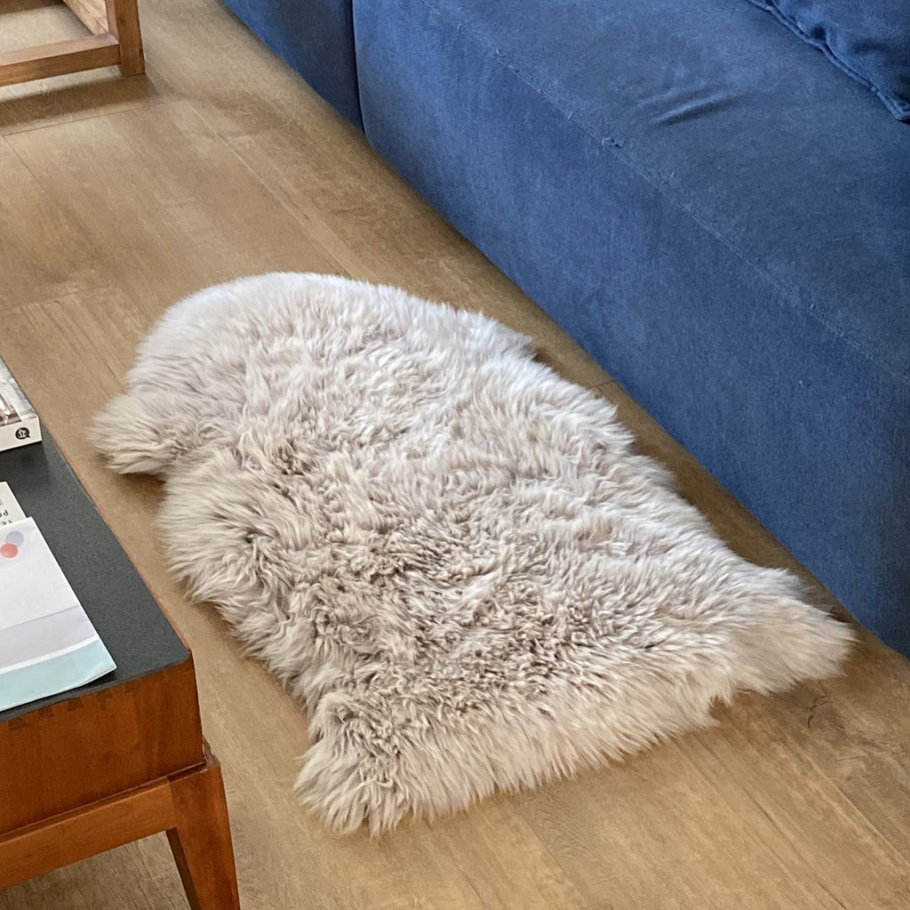 Sheepskin Rug 2x3ft 100% natural Australian merino sheepskin Silky Sof ...